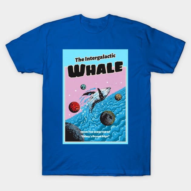 Intergalactic Whale T-Shirt by GaroStudioFL